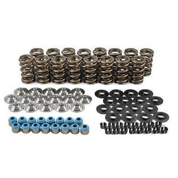 PAC-KS007 Hot Rod Series Dual LS Valve Spring Kit - 1.304" O.D. x 0.650 Max Lift - Titanium Retainers - 7 Degree