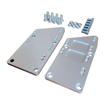 GM LS to Small Block/Big Block Chevy Motor Mount Adapter Plates, Natural 18-101 GM LS to Small Block/Big Block Chevy Motor Mount Adapter Plates, Natural 18-101