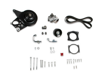 Holley LT4 Hydraulic Power Steering Add-On System 20-222BK - Black