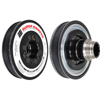 ATI Serpentine Super Damper GM LS1/LS2 F/V-Body Harmonic Balancer 10% UD 6 & 4 Rib Dry Sump 918855 ATI Serpentine Super Damper GM LS1/LS2 F/V-Body Harmonic Balancer 10% UD 6 & 4 Rib Dry Sump 918855