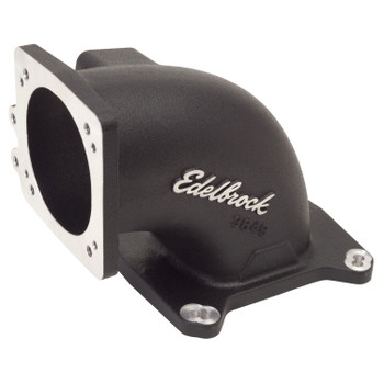 Edelbrock LS1/LS2 EFI High Flow Throttle Body Intake Elbow Black 38493