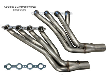Speed Engineering 1-7/8" A, F, X Body Long Tube Headers LS Swap Conversion 25-1026-1
