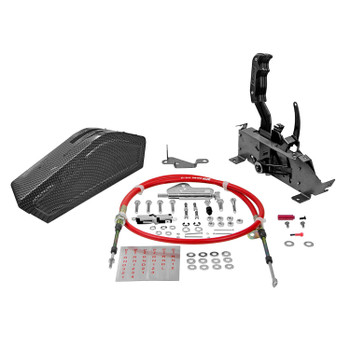 B&M Automatic Universal Ratchet Shifter Magnum Grip Stealth 81119