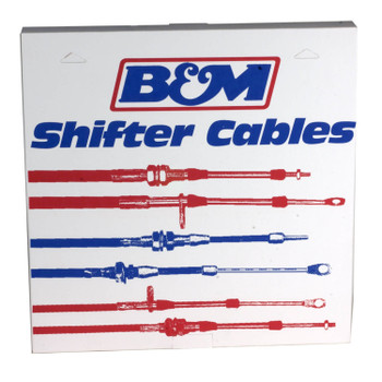 B&M 12-Foot Super Duty Red Shifter Cable 80836