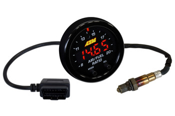 AEM X-Series Digital Wideband Air/Fuel UEGO Sensor Gauge Kit 30-0334