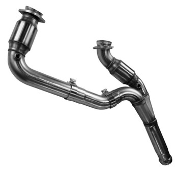 Kooks 2014-18 GMC/Chevy Truck 6.2L 1-3/4" Long Tube Headers w/ (OEM) GREEN Catted Y-Pipe 2861H230