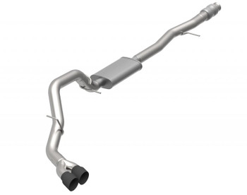 Kooks 2019-2024 GMC Sierra 6.2L 3-1/2" Cat-Back Side Exit Exhaust w/Black Tips 28634210