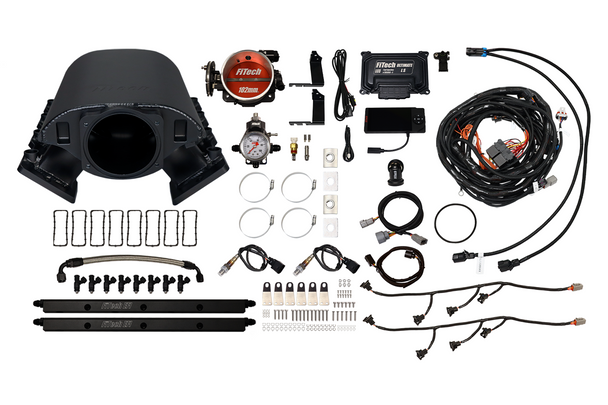 FiTech Ultimate Rebel LS 750HP 102mm EFI System Cable Drive w/ Trans Control 70091