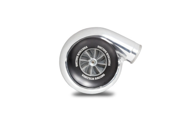 Vortech V-7 YSi-B Supercharger Head Unit Polished H/D - CW Rotation/Curved Discharge 