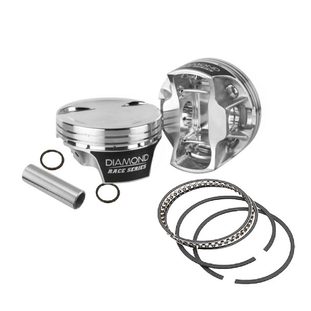 Diamond LS2K 4.145 Bore 4.000 Stroke -20cc LSX 12 Dish Piston Kit 21573-RS-8