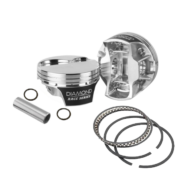 Diamond LS2K 4.155 Bore 4.000 Stroke -3cc LSX 15 Flat Piston Kit 21578-RS-8