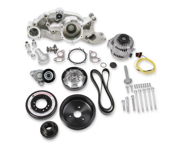 Holley LS Gen III/IV Mid-Mount Race Accessory Drive Kit - 20-182