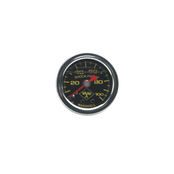  Russell Liquid Filled 0-100 PSI Fuel Pressure Gauge Analog 650320