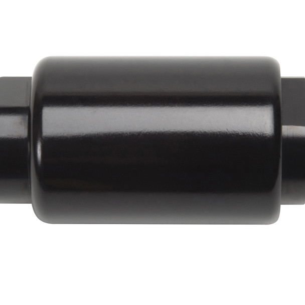 Russell -8 AN Male 3-1/4" Inline Fuel Filter 650103 - Black