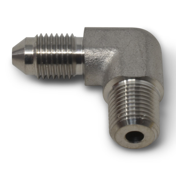 Russell -3 AN to 1/8" NPT 90 Degree Adapter Fitting (660792)