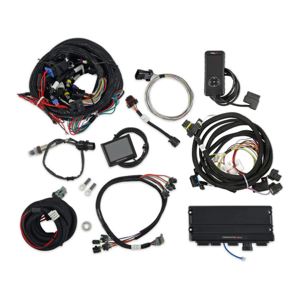 Holley Terminator X Max GM LS Gen IV Standalone ECU & Wire Harness /Trans Control- 24x Late Truck w/6L80 - 550-917-6