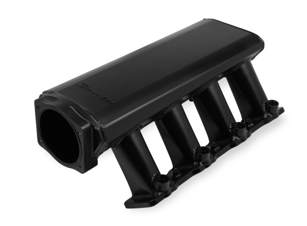 Holley Sniper Hi-Ram LS3/L92 92mm EFI Intake Manifold & Fuel Rail Kit 822032-1 - Fabricated, Black with Sniper logo