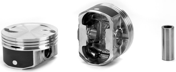 Silv-O-Lite GM LS 6.0L 4.039 Bore 3.622 Stroke -6.13cc Dish Hypereutectic Piston Kit 3518HC-1.0K1