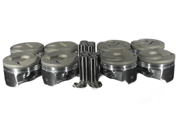 Silv-O-Lite GM Gen V L83 5.3L 3.800 Bore 3.622 Stroke Dome Top Hypereutectic Piston Set 3541HCA.5MM
