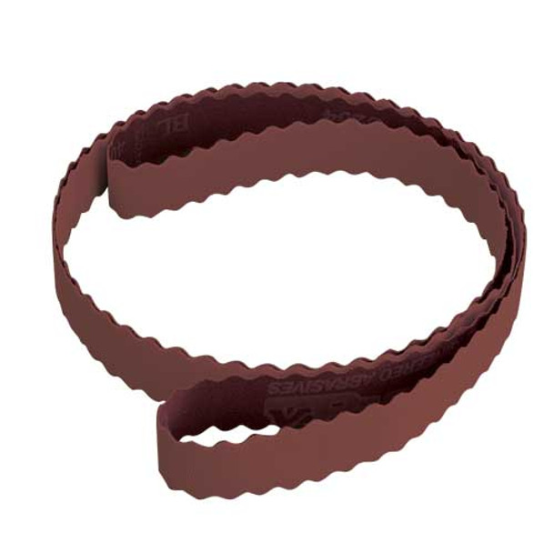 Goodson 320 Grit Scalloped Edge Polishing Belts 