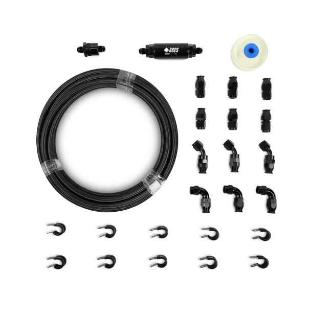 Aces Fuel Injection 20' PTFE Hose Kit AF4101