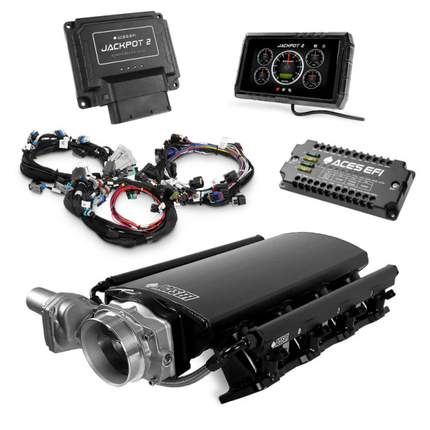 Aces Jackpot 2 LS EFI Top End Kit 500HP DBC & Trans Control - Rectangle Port