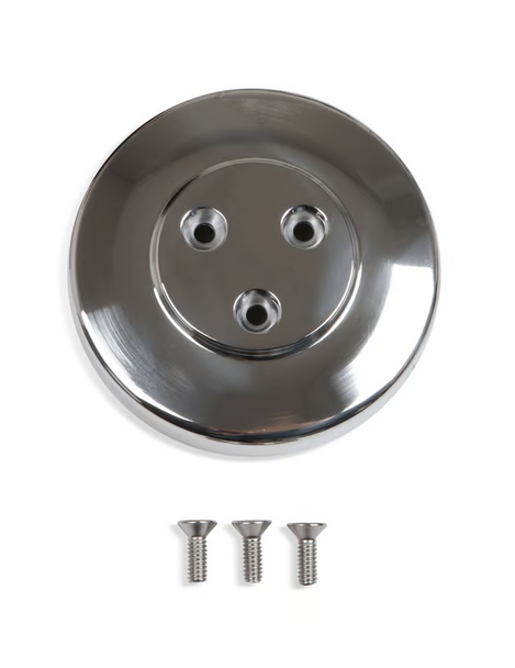 Holley SD-7 Compressor Pulley Cover Polished 97-186
