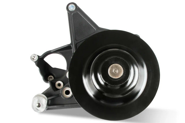Holley Gen V LT Power Steering Bracket Kit w/Short Spacer Black 97-267BK