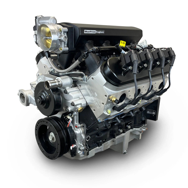 BluePrint Engines Pro Series LS 376CI 525HP Base Dressed Crate Engine PSLS37650CTF