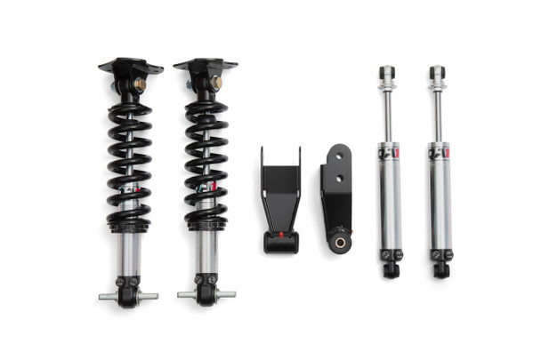 QA1 2/3 Lowering Kit Double Adjustable GM 2007-18 Silverado/Sierra 1500 4WD LK02-GMT02