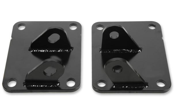 Hooker LS-Swap Blackheart Engine Mount Brackets, 1979-93 Ford Mustang - 71221021HKR
