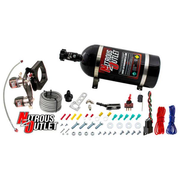 Nitrous Outlet GM LT1 5.3L L83 Truck Plate System w/10lb Bottle 00-10177-10