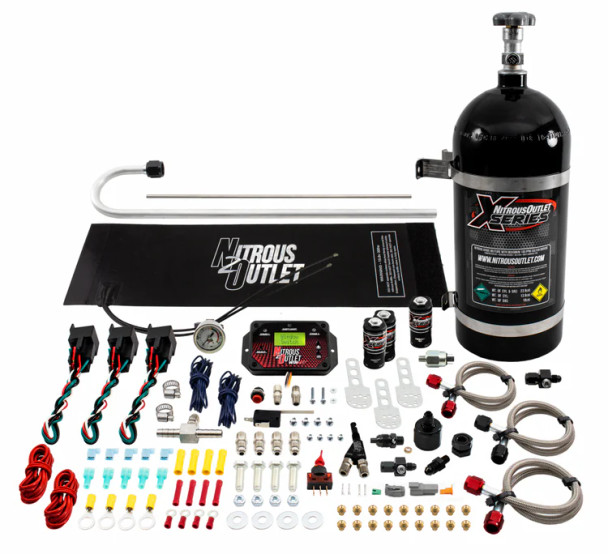 Nitrous Outlet X-Series EFI Universal Single Nozzle System 22-80000