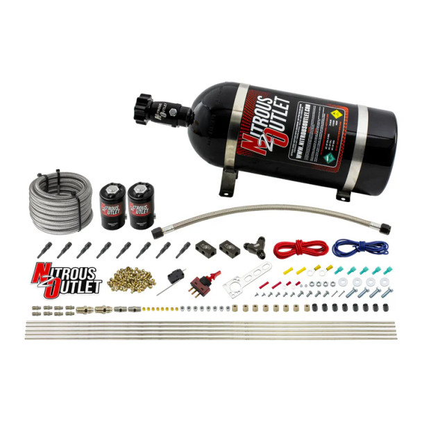 Nitrous Outlet LS/LT Direct Port Dry System .112 Nitrous w/10lb Bottle 00-10432-L-10