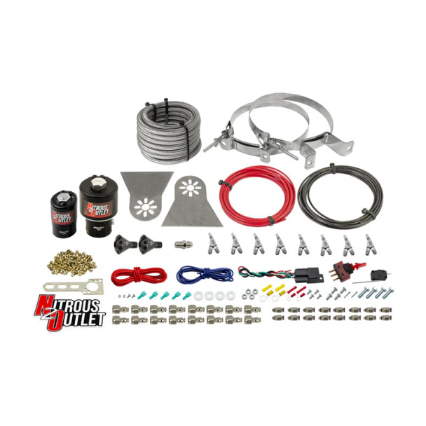 Nitrous Outlet LS/LT Direct Port Wet System 45-55 PSI .178 Nitrous/.310 Fuel w/Showerhead Distribution 00-10482-T-SBT-00