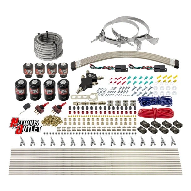 Nitrous Outlet LS/LT Dual Stage Direct Port Wet System SBT .122 Nitrous /.177 Fuel 00-10433-H-SBT-DS-00