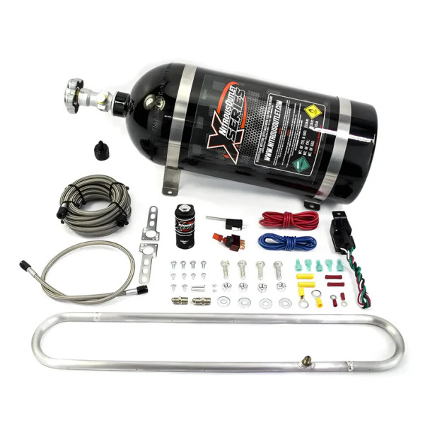 Nitrous Outlet X-Series Halo Design Nitrous/CO2 Intercooler System w/10lb Bottle 22-87000-10