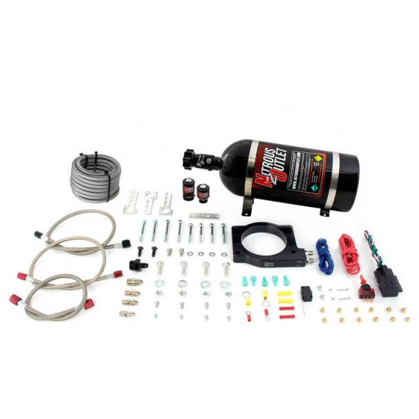 Nitrous Outlet LS 90mm Magnuson SC Plate System w/10lb Bottle 00-10125-10