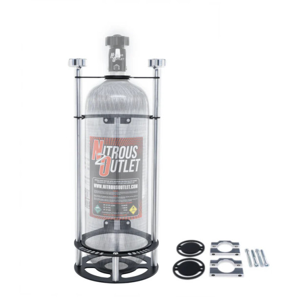 Nitrous Outlet Race-Light 12lb Bottle Bracket 1-1/4" Roll Bar Mount 00-32032-1-1/4"