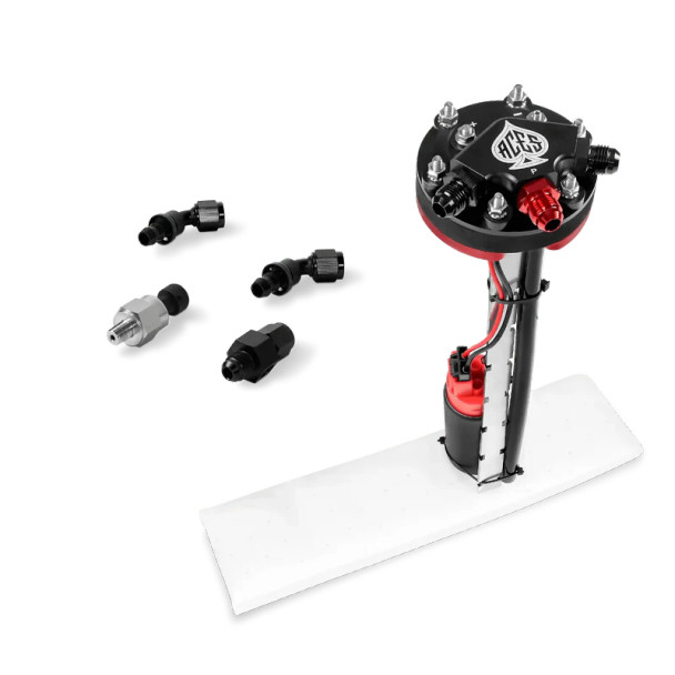 Aces Fuel Injection In-Tank Fuel Tank Pump Module Tight Fit 255 LPH w/ Pressure Sensor Kit AF4015K