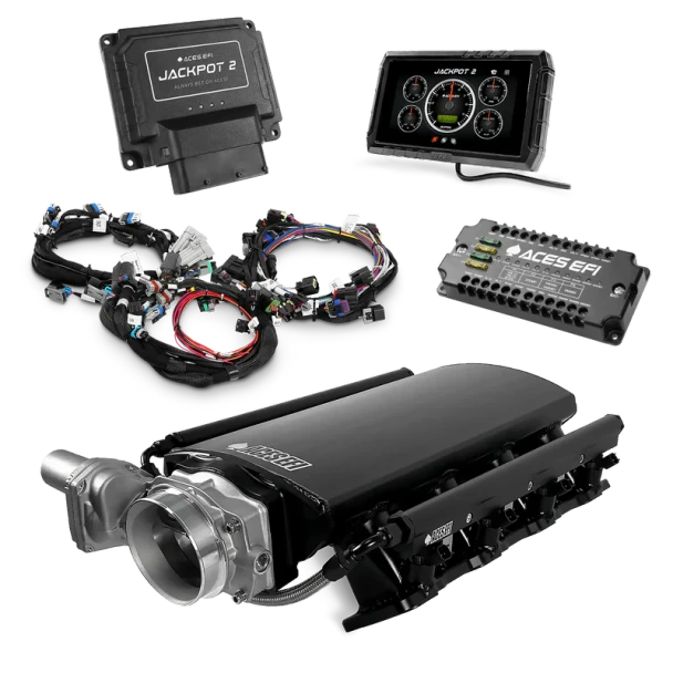 Aces Jackpot 2 LS EFI Top End Kit 500HP DBW & Trans Control - Rectangle Port