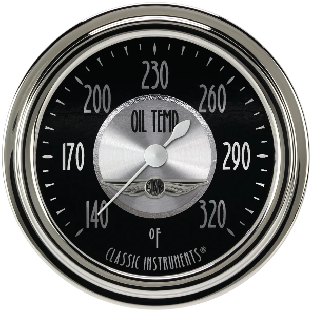 Classic Instruments American Tradition 2 5/8" Oil Temp. Gauge AT328SLC