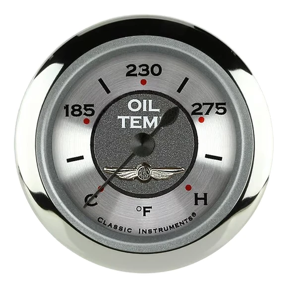 Classic Instruments All American 2 1/8" Oil Temp. Gauge AW128SRC