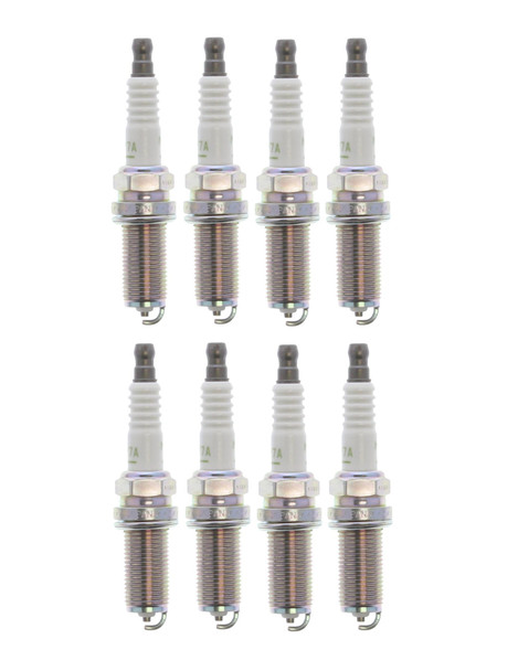 NGK LFR7A V-Power Spark Plugs Set of 8 NGK92038