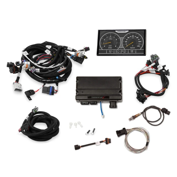 Holley Terminator X GM LS ECU w/ 5" Touchscreen - 24x / EV6 (550-909-5)