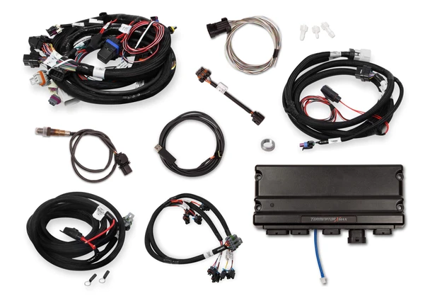 Holley Terminator X Max GM LS ECU w/ Trans Control, Bluetooth - 24x / Multec 2 (550-917-B)