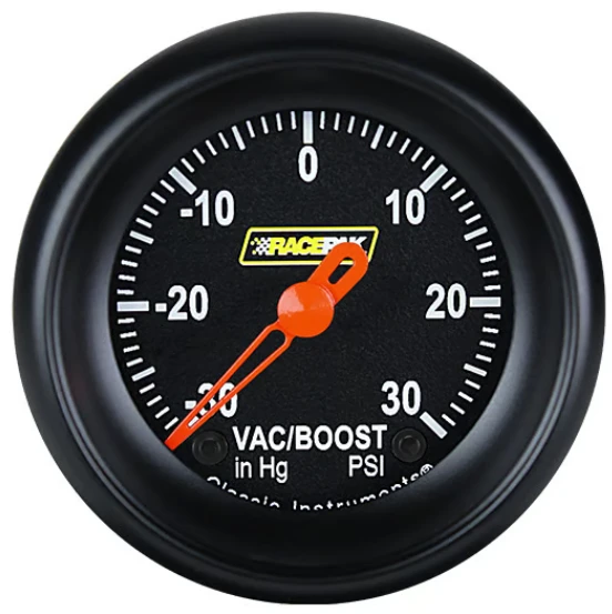 Classic Instruments Racepak 2-1/8" Boost/Vac Gauge Black 250-CI-141BB (250-CI-141BB)
