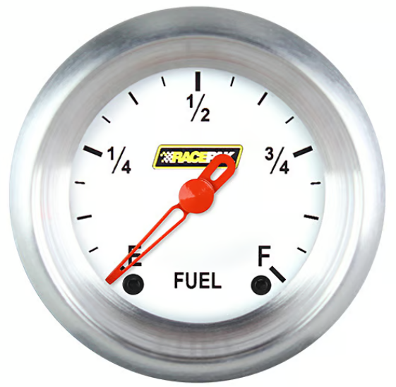 Classic Instruments Racepak 2-1/8" Fuel Level Gauge White 250-CI-109WA (250-CI-109WA)