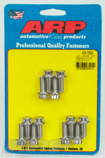 ARP GM LS Rear Cover Stainless 12-Point Bolts 434-1504