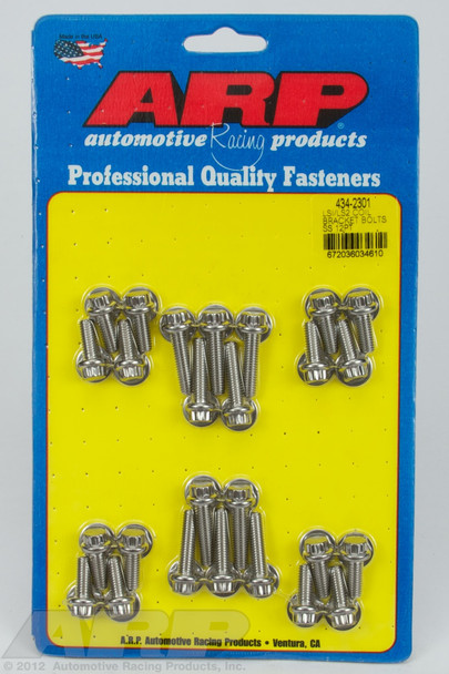 ARP GM LS Coil Bracket Stainless 12-Point Bolts 434-2301
